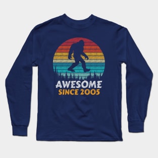 Awesome Since 2005 Long Sleeve T-Shirt